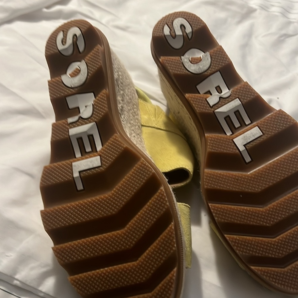 Joanie II Women's Slingback Wedge Sandal - Sunnyside Yellow new without the box - Picture 6 of 6
